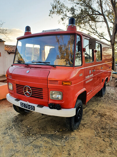 camper oldtimer mercedes-benz lf 408 g