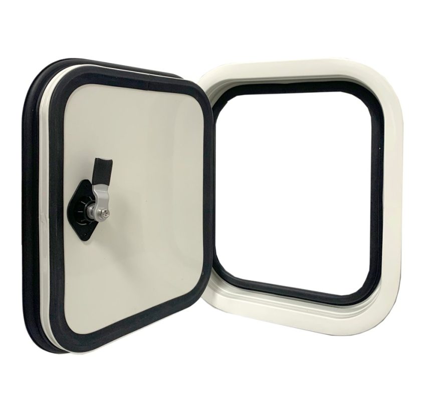 camper luik op maat open